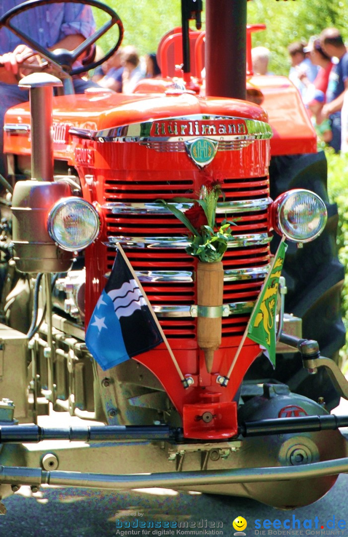 Jodlerfest in Gossau, SG - Schweiz, 03.07.2016