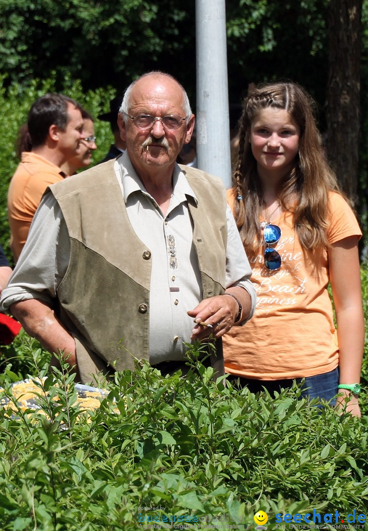 Jodlerfest in Gossau, SG - Schweiz, 03.07.2016