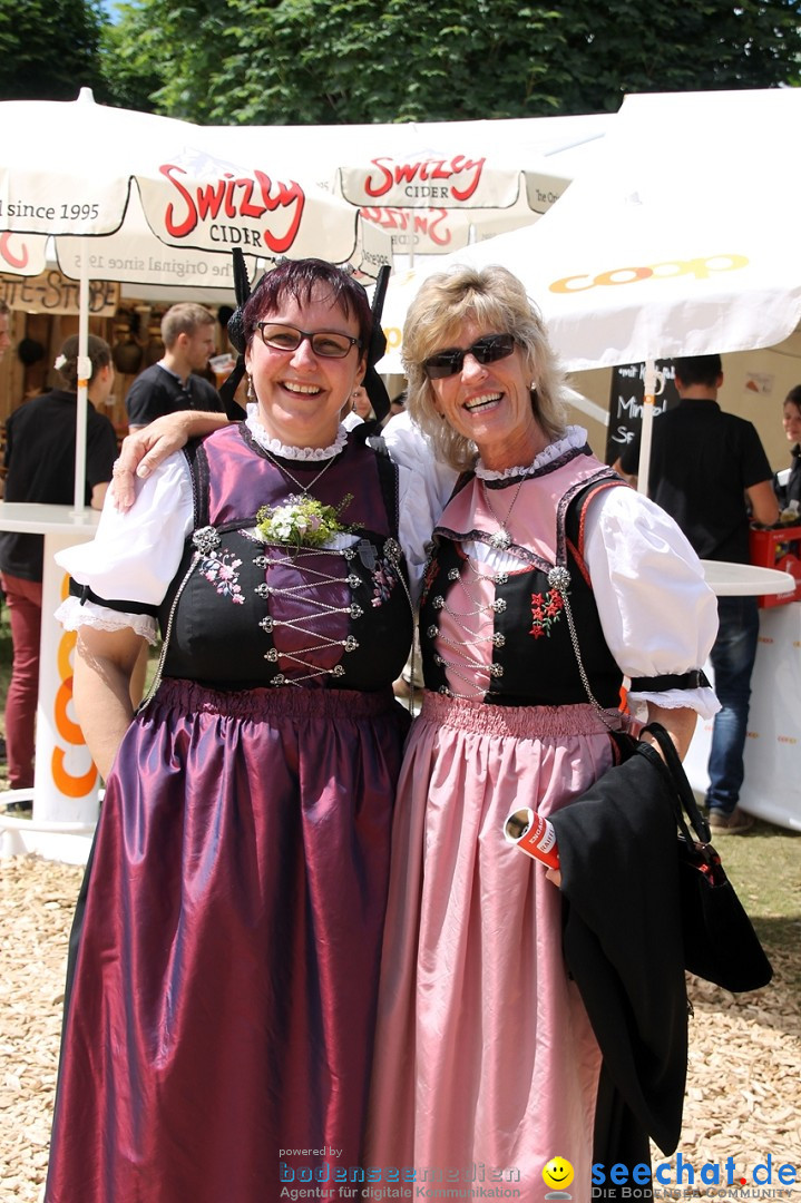 Jodlerfest in Gossau, SG - Schweiz, 03.07.2016