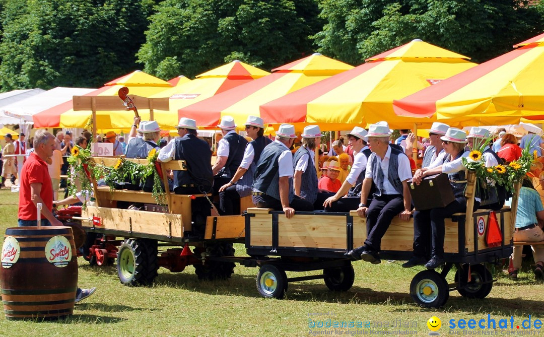 Jodlerfest in Gossau, SG - Schweiz, 03.07.2016