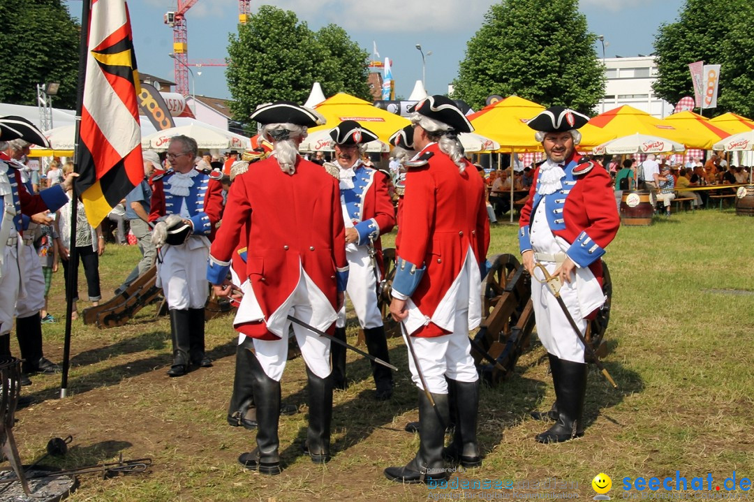 Jodlerfest in Gossau, SG - Schweiz, 03.07.2016