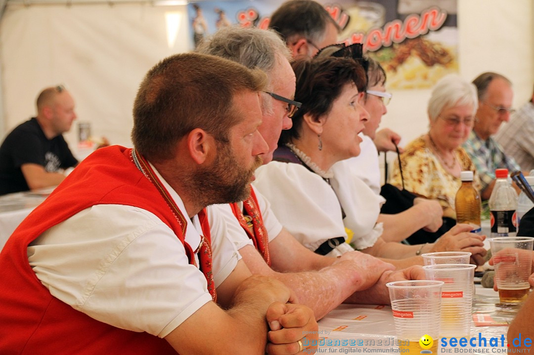 Jodlerfest in Gossau, SG - Schweiz, 03.07.2016