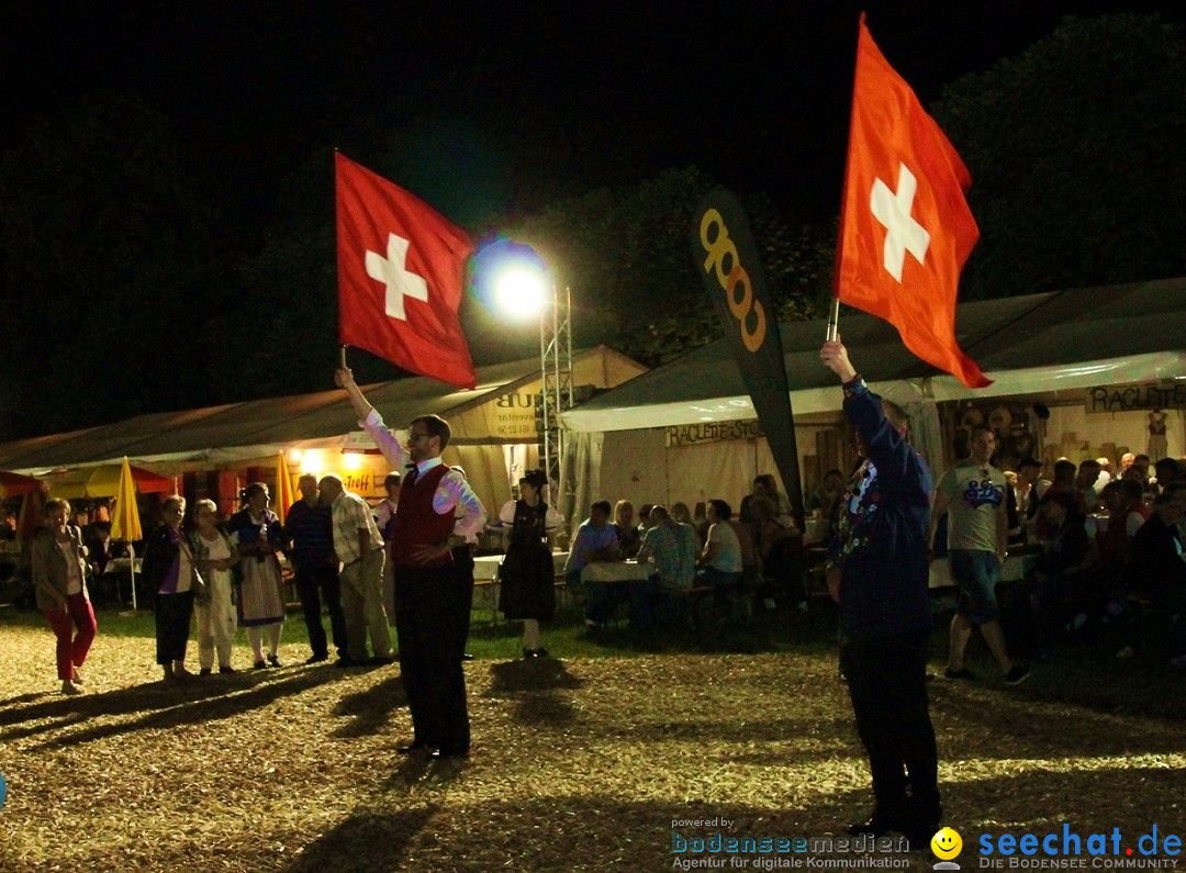 Jodlerfest in Gossau, SG - Schweiz, 03.07.2016