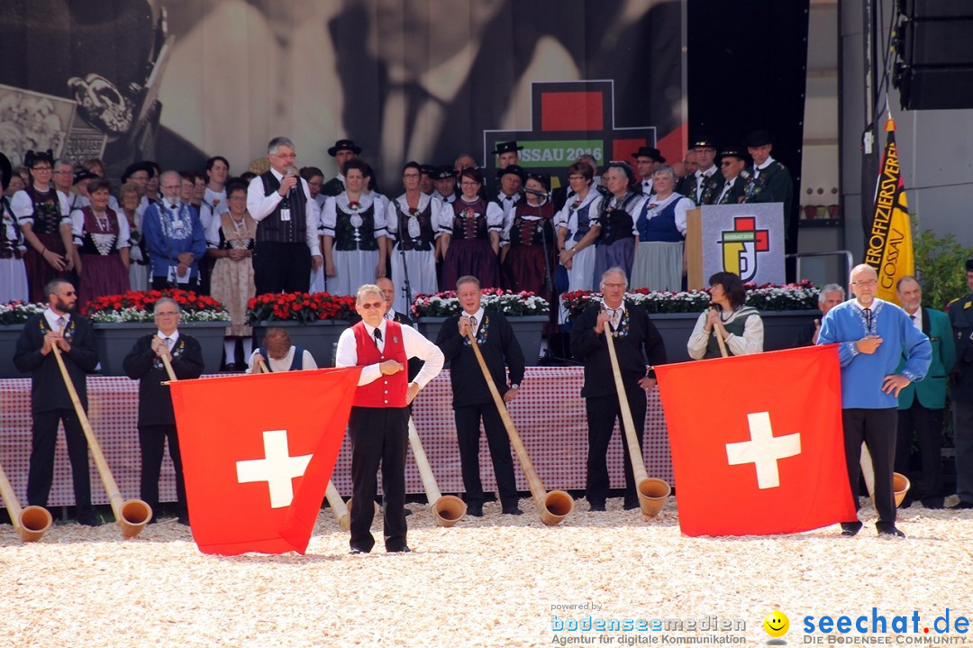 Jodlerfest in Gossau, SG - Schweiz, 03.07.2016