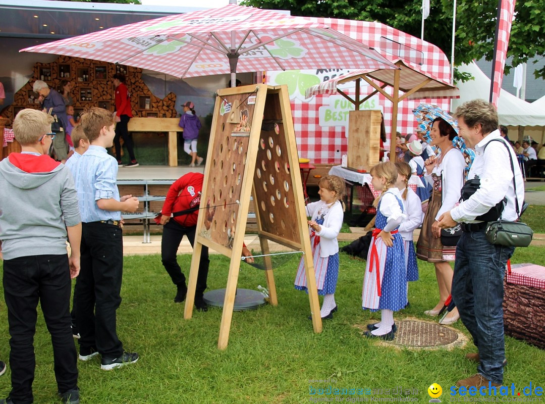 Jodlerfest in Gossau, SG - Schweiz, 03.07.2016