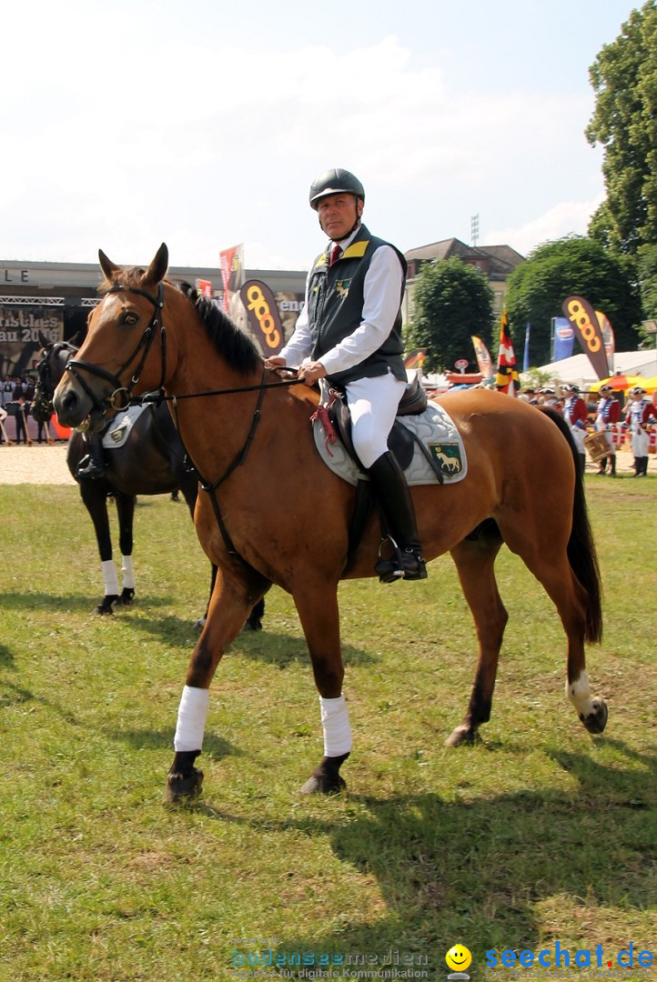 Jodlerfest in Gossau, SG - Schweiz, 03.07.2016