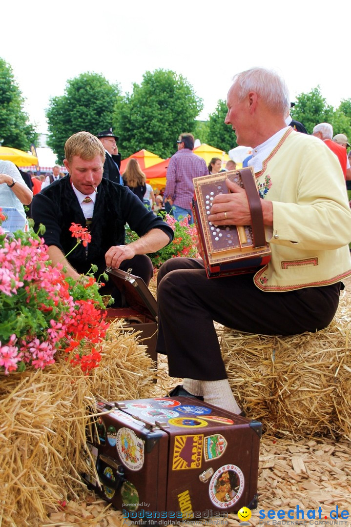 Jodlerfest in Gossau, SG - Schweiz, 03.07.2016