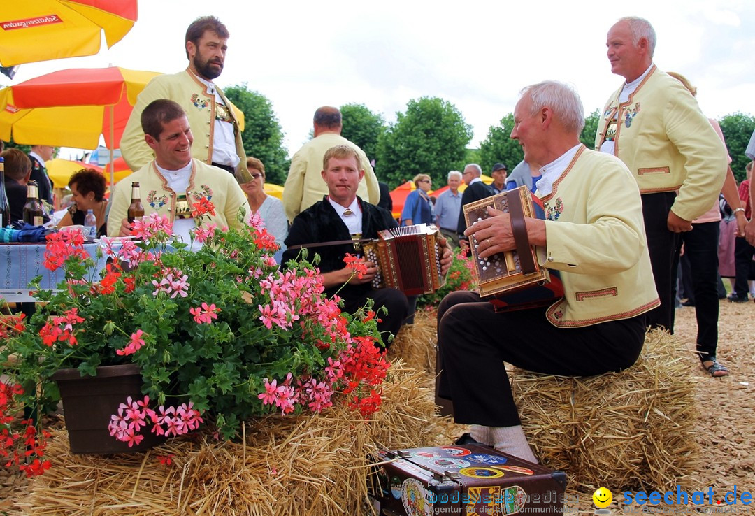 Jodlerfest in Gossau, SG - Schweiz, 03.07.2016