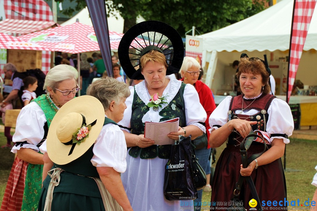 Jodlerfest in Gossau, SG - Schweiz, 03.07.2016