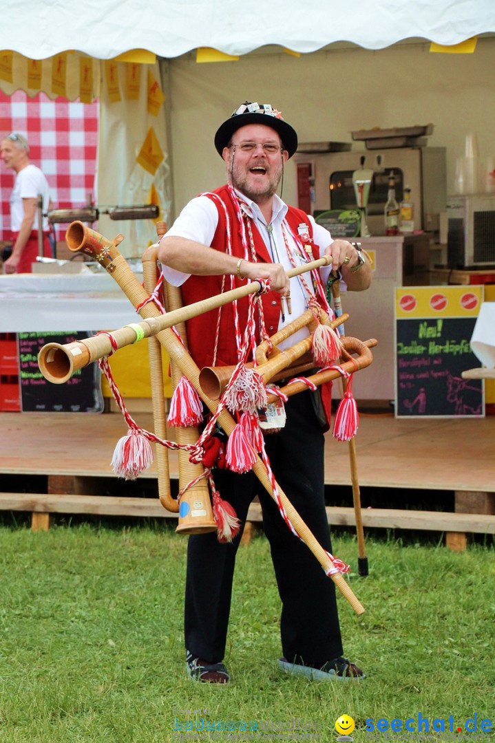 Jodlerfest in Gossau, SG - Schweiz, 03.07.2016