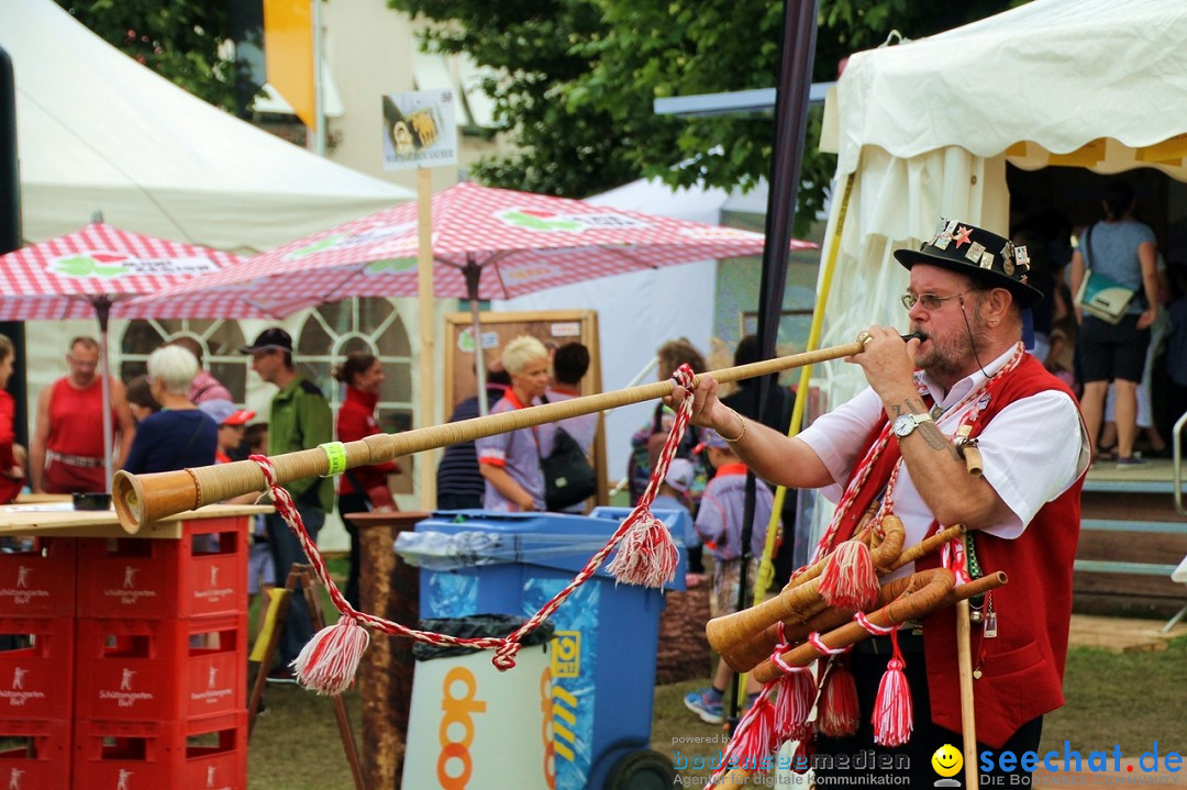 Jodlerfest in Gossau, SG - Schweiz, 03.07.2016