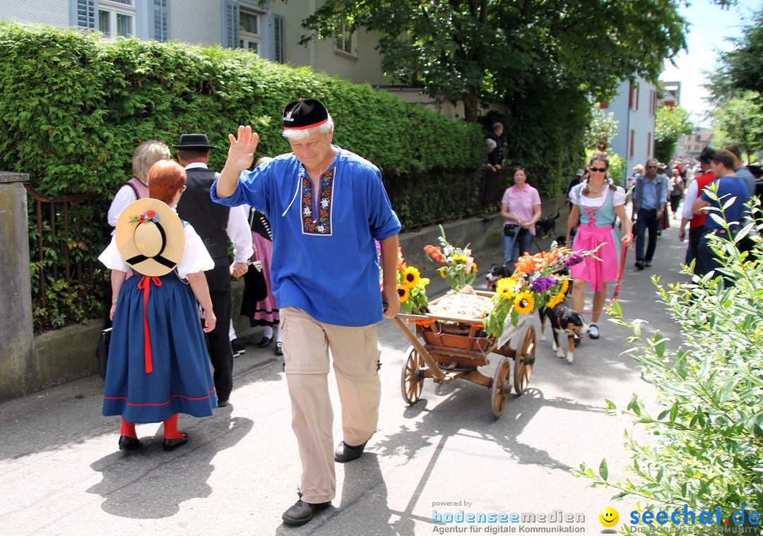 Jodlerfest in Gossau, SG - Schweiz, 03.07.2016