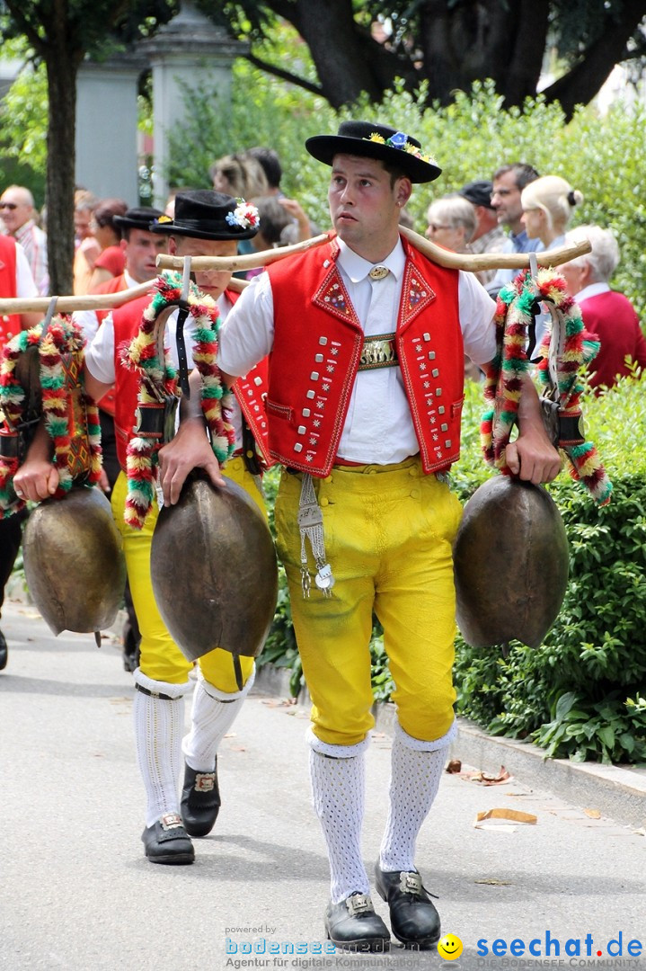 Jodlerfest in Gossau, SG - Schweiz, 03.07.2016