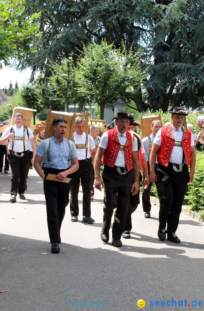 Jodlerfest in Gossau, SG - Schweiz, 03.07.2016