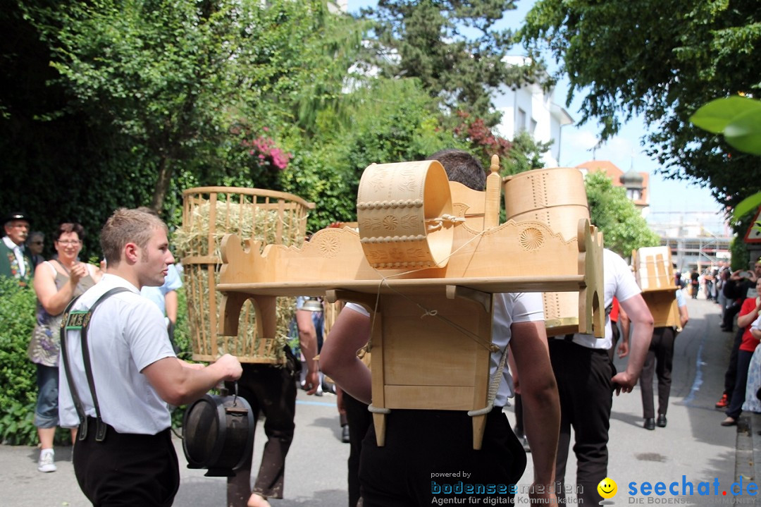 Jodlerfest in Gossau, SG - Schweiz, 03.07.2016