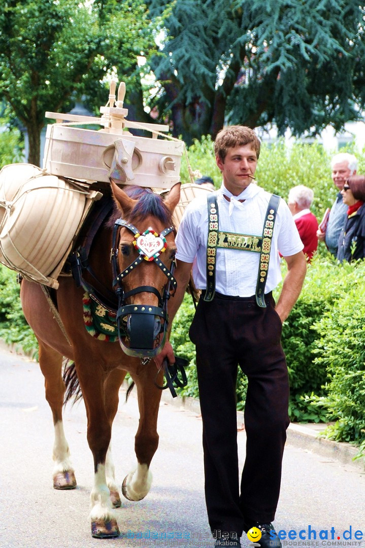 Jodlerfest in Gossau, SG - Schweiz, 03.07.2016