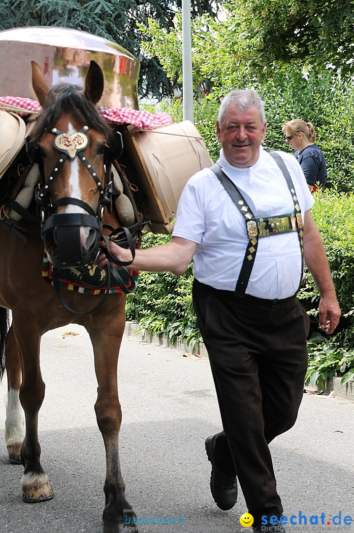 Jodlerfest in Gossau, SG - Schweiz, 03.07.2016