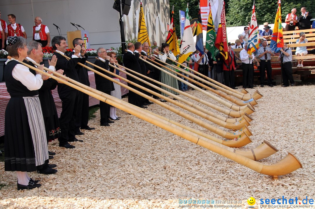 Jodlerfest in Gossau, SG - Schweiz, 03.07.2016