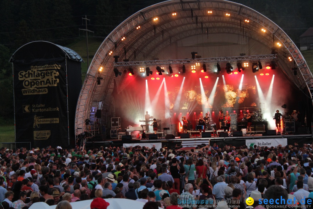 Schlager OpenAir: Wildhaus - Schweiz, 09.07.2016