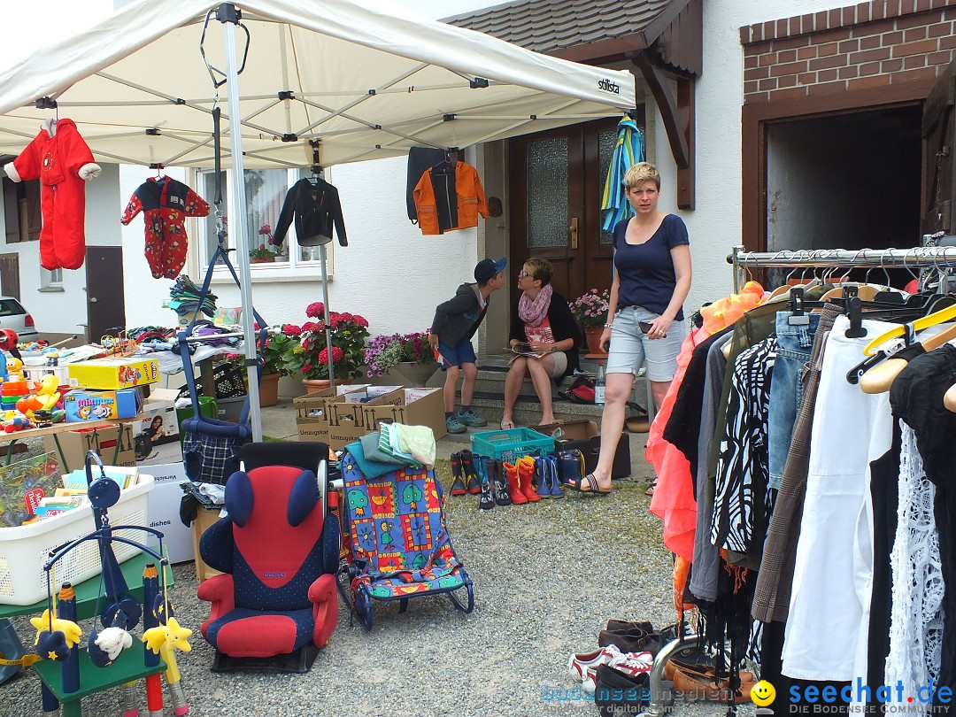 Hof-Flohmarkt in Kanzach, 10.07.2016