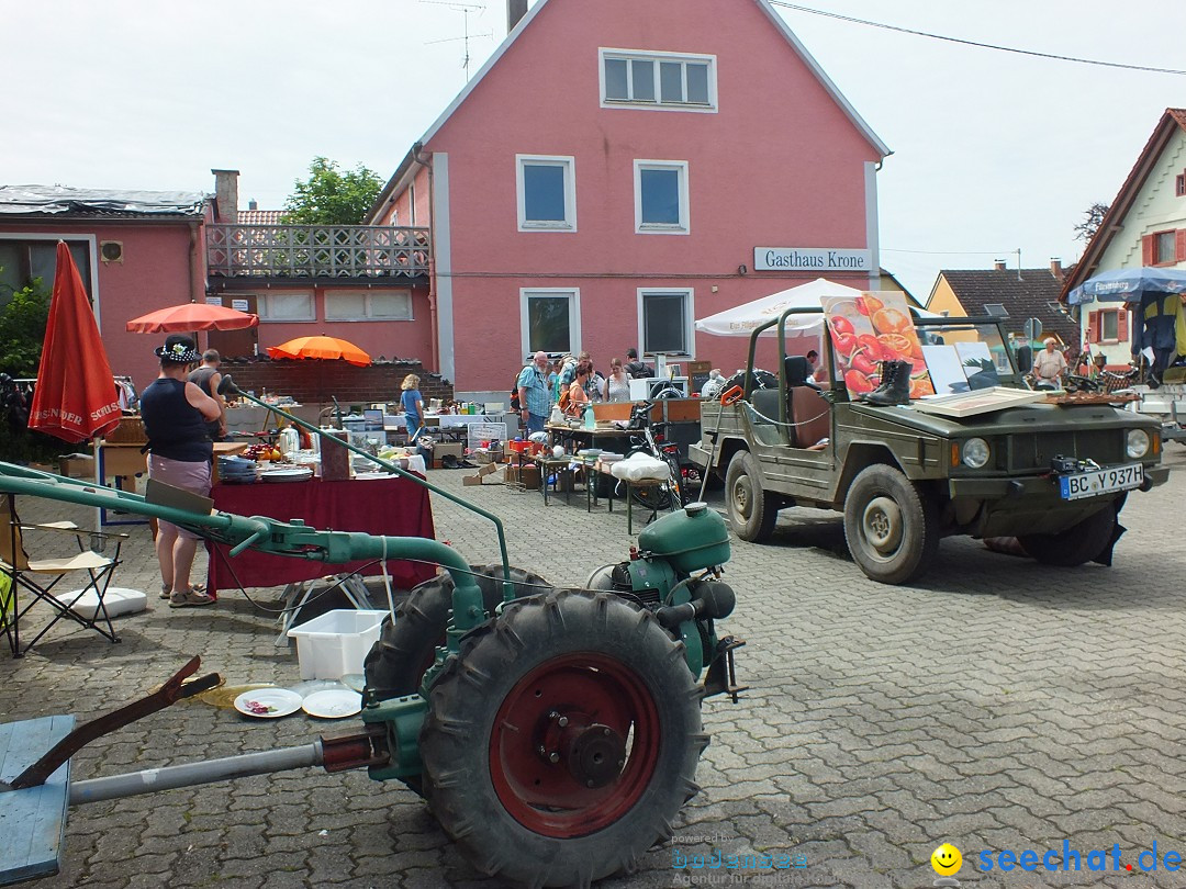 Hof-Flohmarkt in Kanzach, 10.07.2016