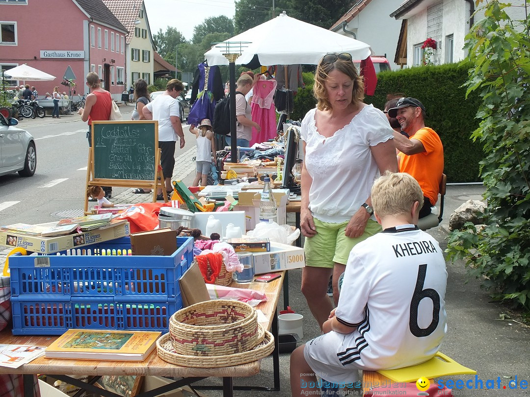 Hof-Flohmarkt in Kanzach, 10.07.2016