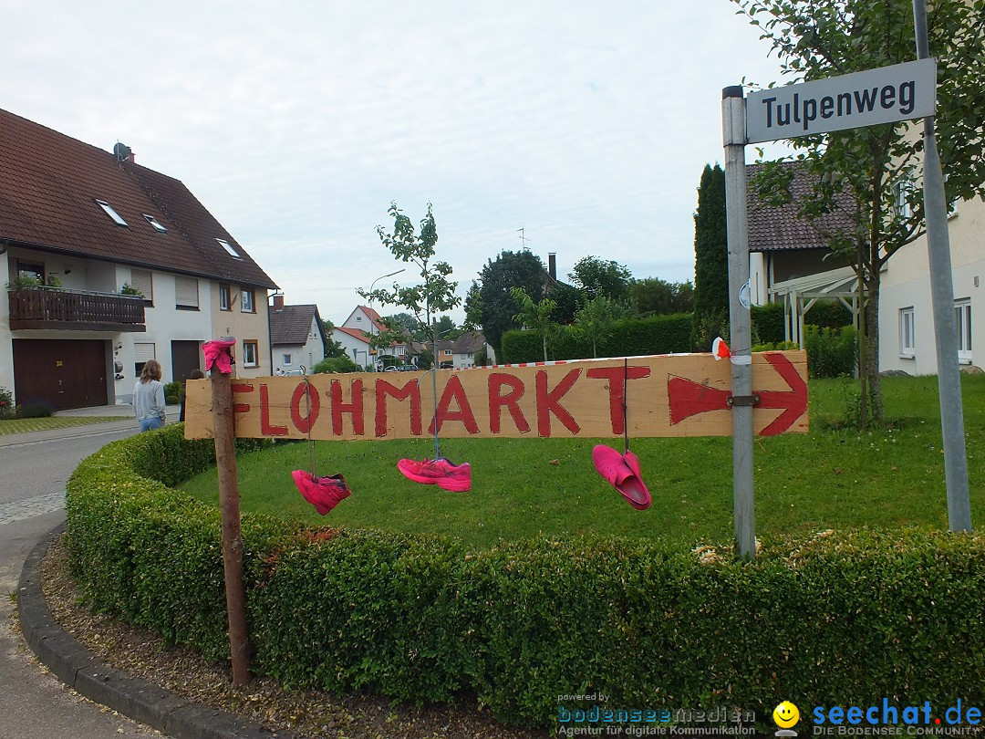 Hof-Flohmarkt in Kanzach, 10.07.2016