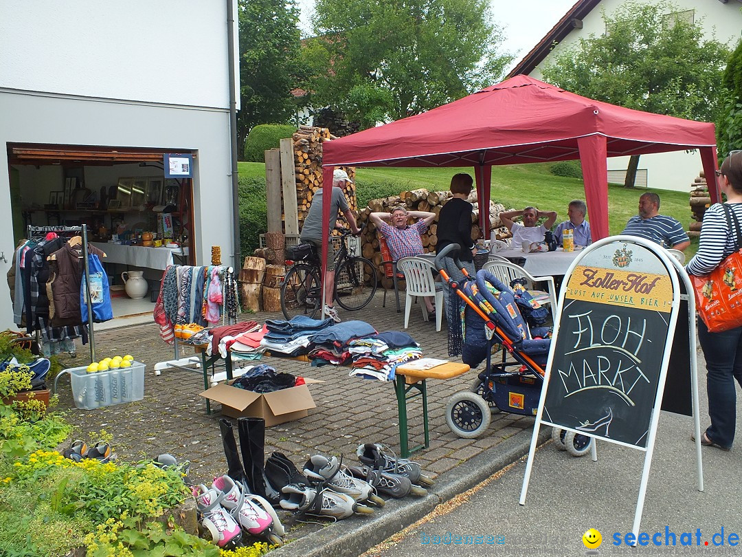 Hof-Flohmarkt in Kanzach, 10.07.2016