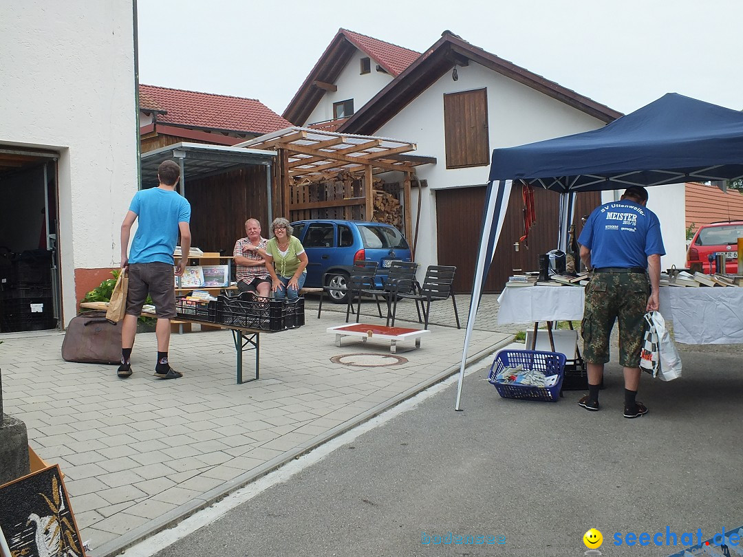 Hof-Flohmarkt in Kanzach, 10.07.2016