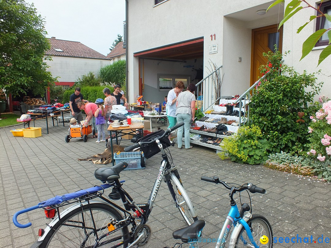 Hof-Flohmarkt in Kanzach, 10.07.2016