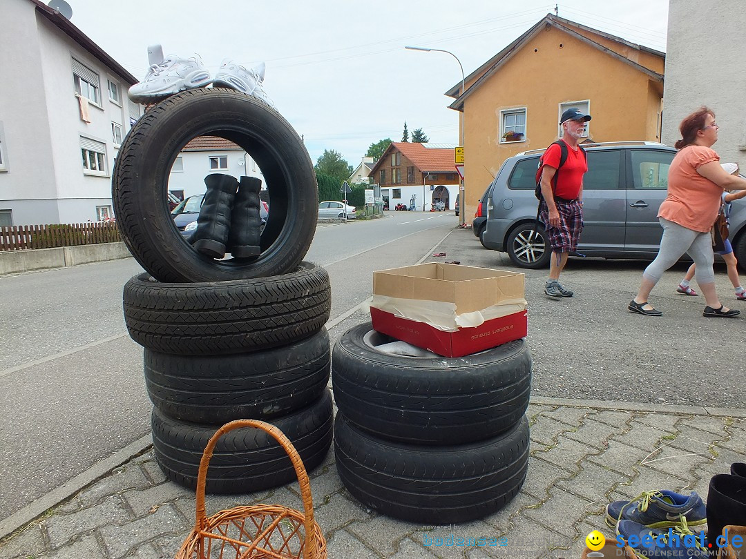 Hof-Flohmarkt in Kanzach, 10.07.2016