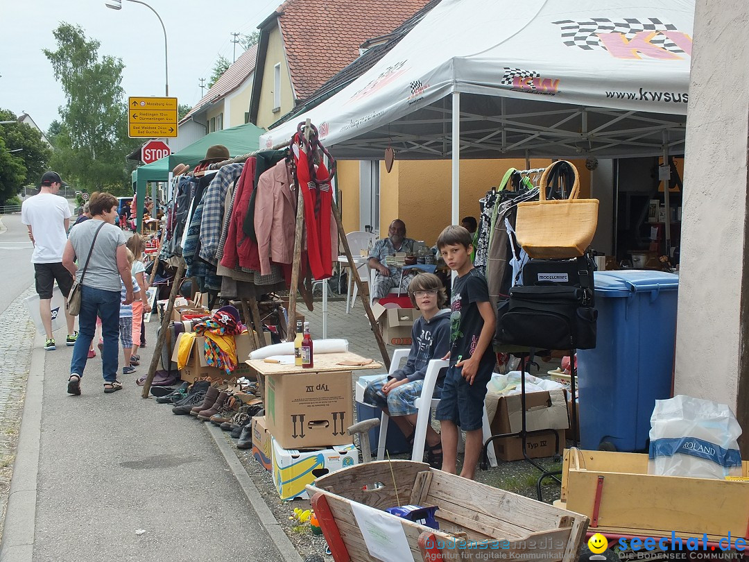 Hof-Flohmarkt in Kanzach, 10.07.2016