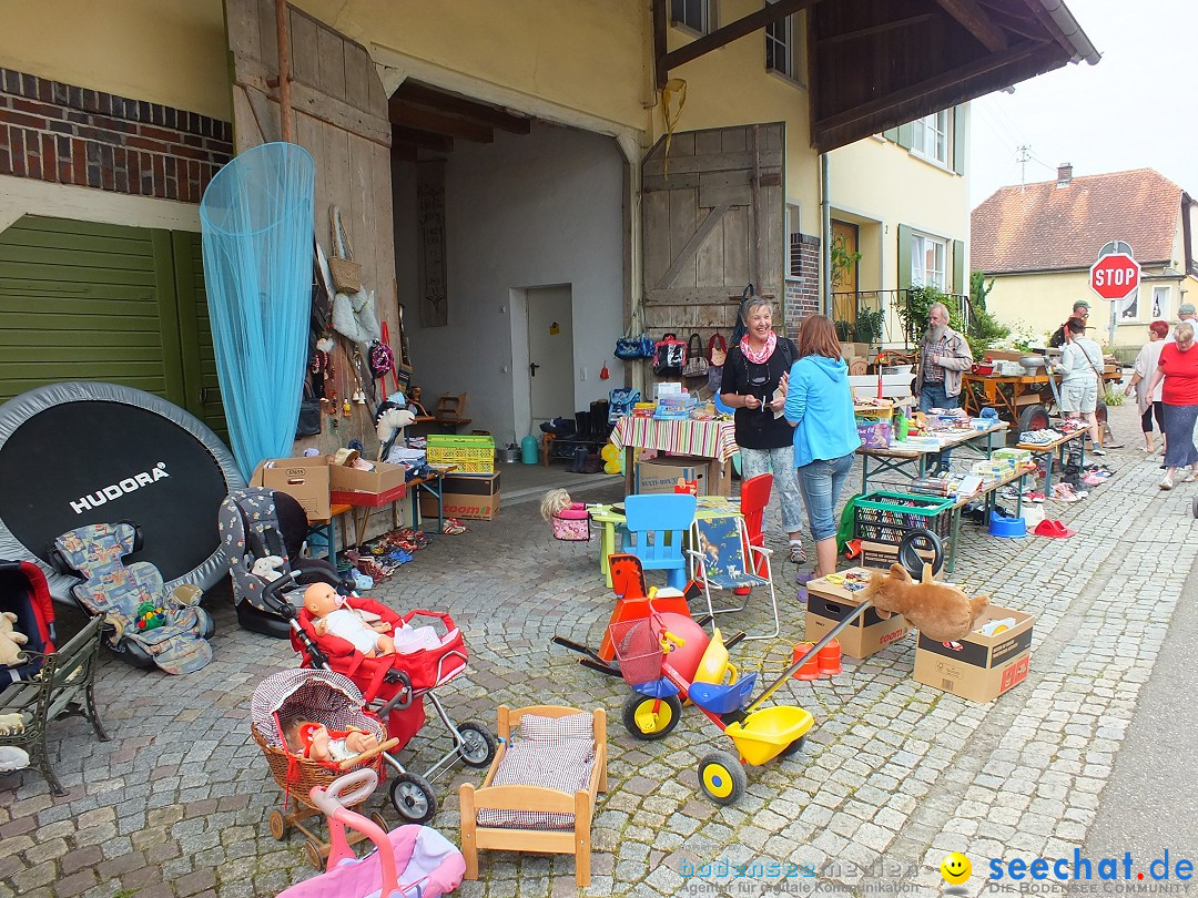 Hof-Flohmarkt in Kanzach, 10.07.2016