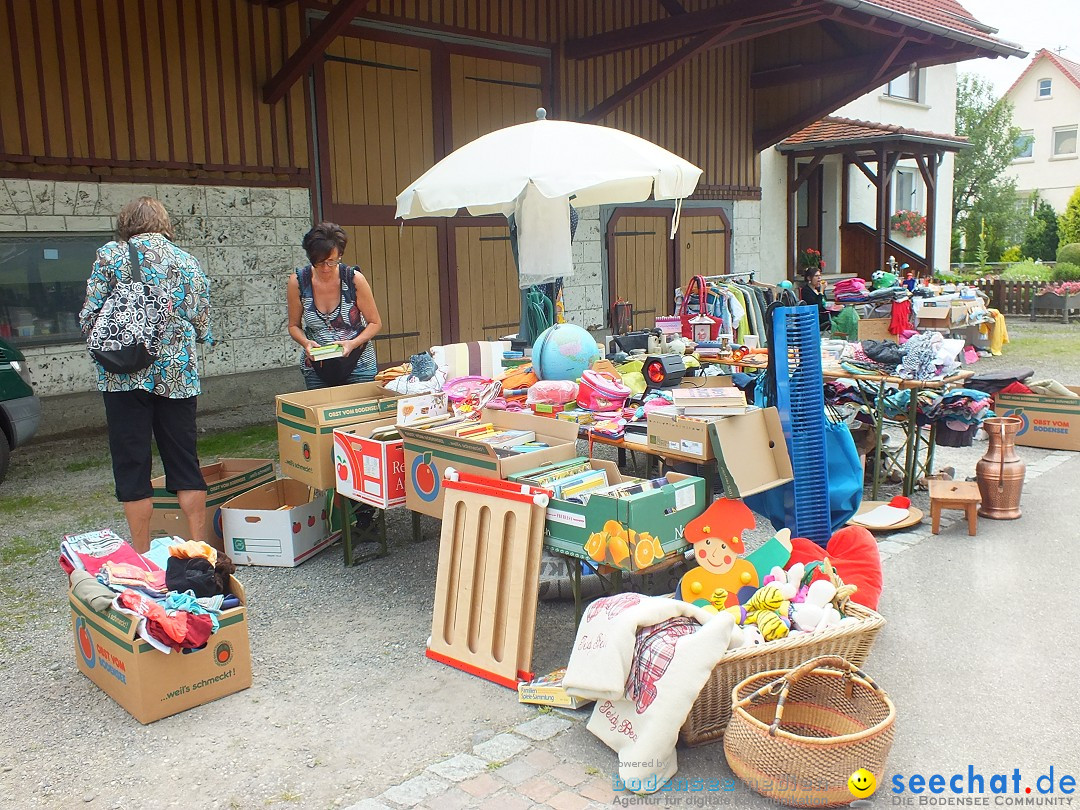 Hof-Flohmarkt in Kanzach, 10.07.2016