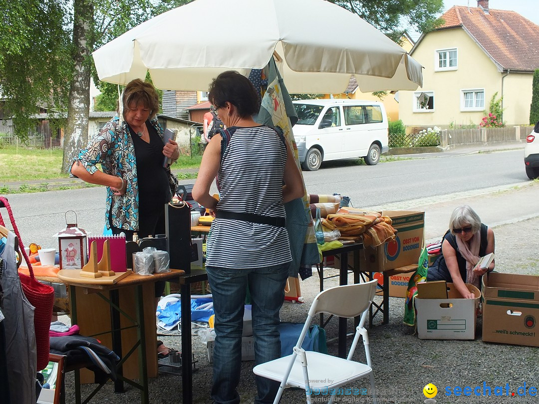 Hof-Flohmarkt in Kanzach, 10.07.2016