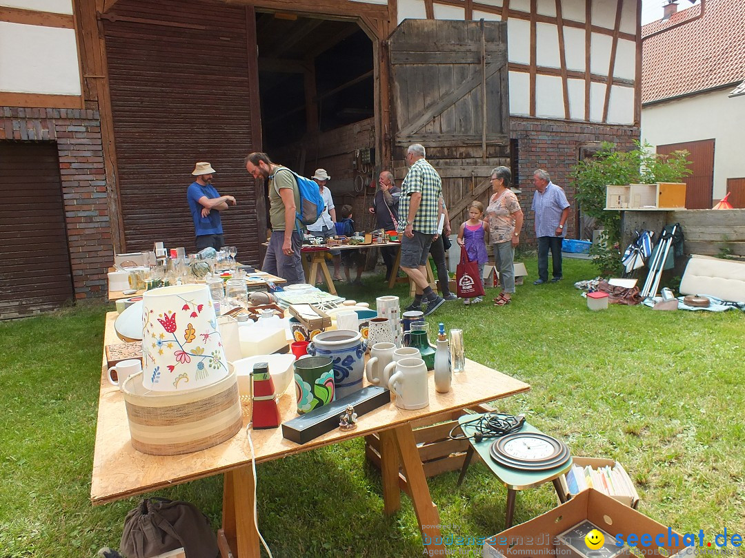 Hof-Flohmarkt in Kanzach, 10.07.2016