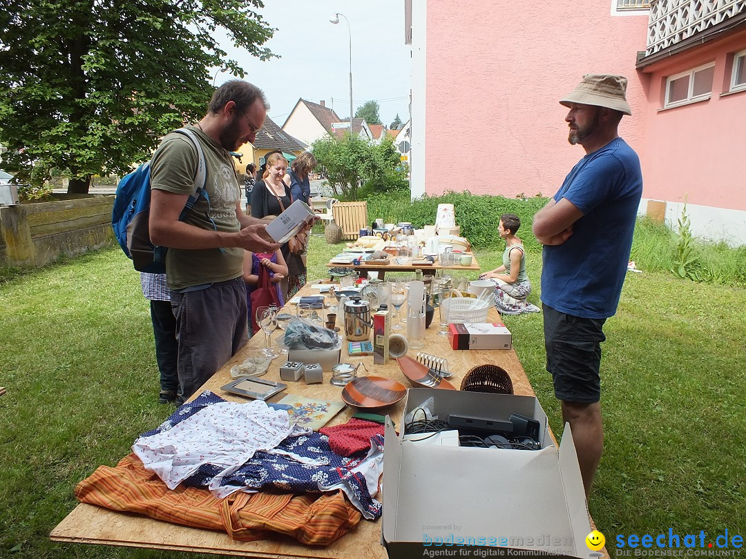 Hof-Flohmarkt in Kanzach, 10.07.2016