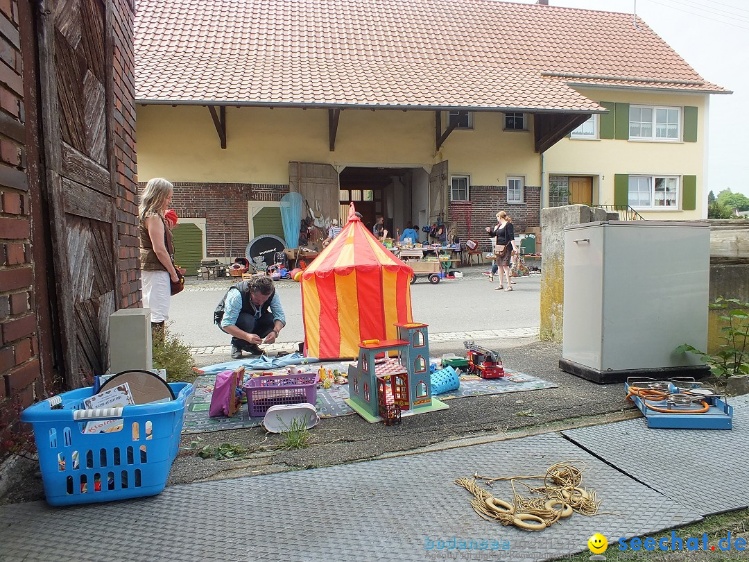 Hof-Flohmarkt in Kanzach, 10.07.2016