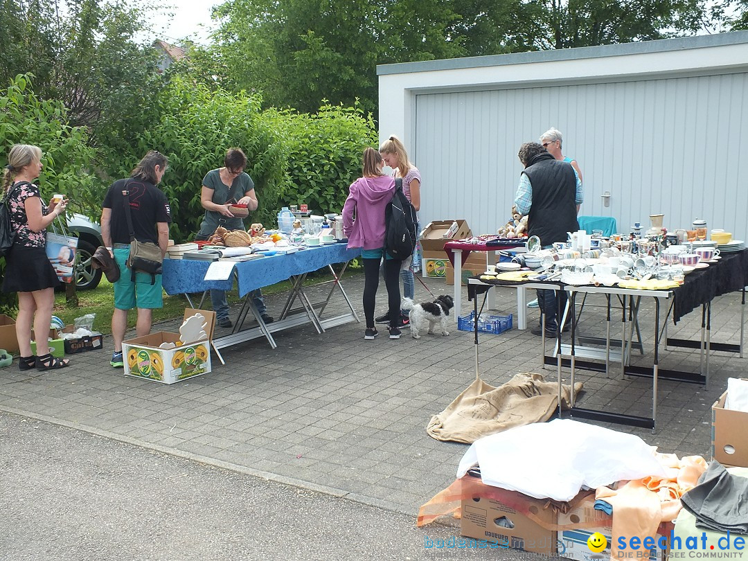 Hof-Flohmarkt in Kanzach, 10.07.2016