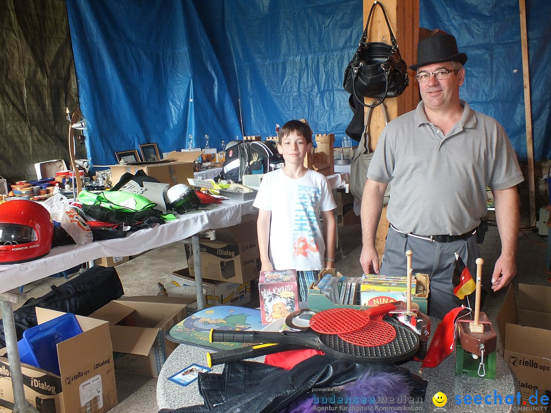 Hof-Flohmarkt in Kanzach, 10.07.2016