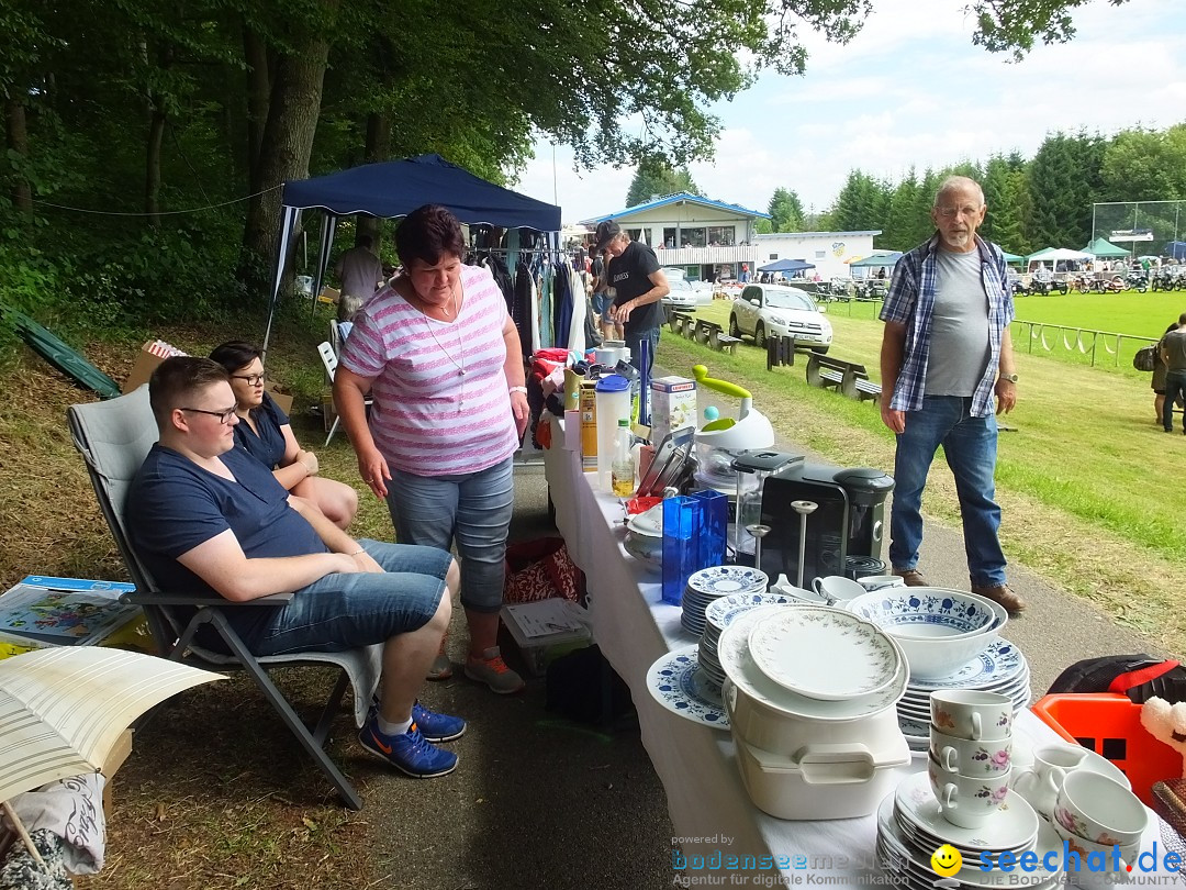 Waldflohmarkt: Mengen-Rosna, 10.07.2016