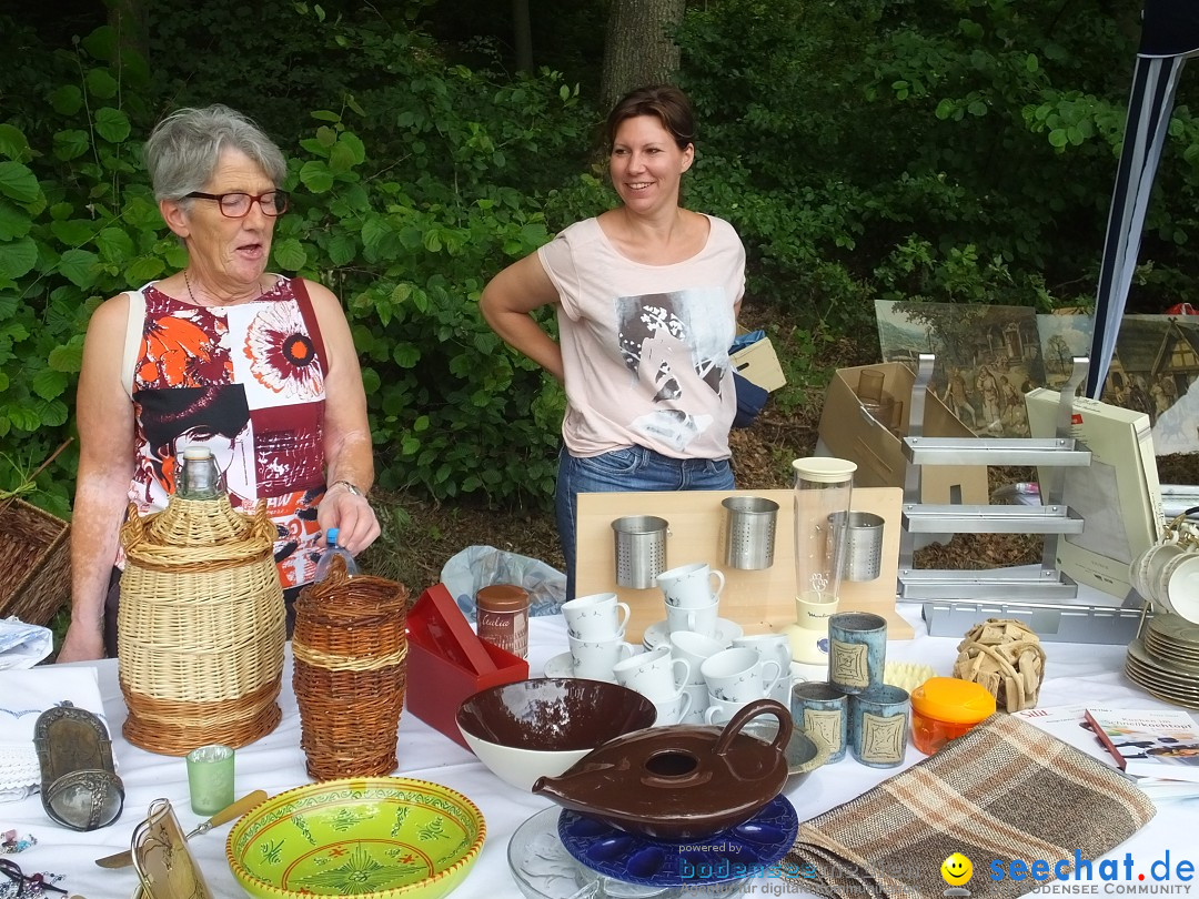 Waldflohmarkt: Mengen-Rosna, 10.07.2016