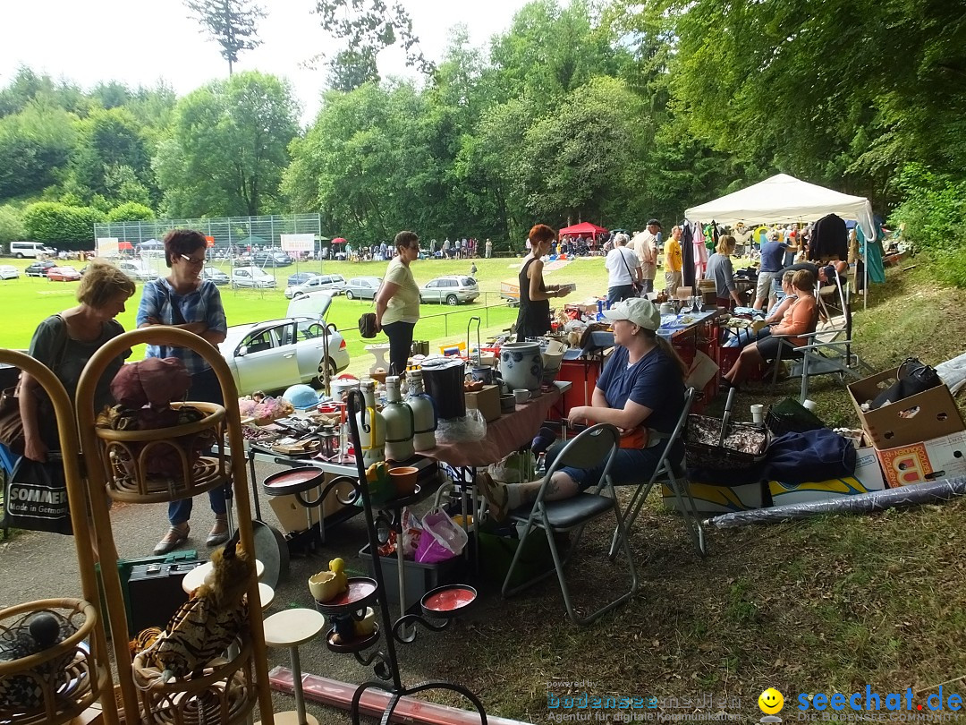 Waldflohmarkt: Mengen-Rosna, 10.07.2016