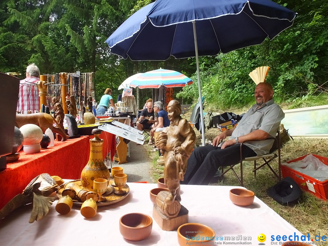 Waldflohmarkt: Mengen-Rosna, 10.07.2016