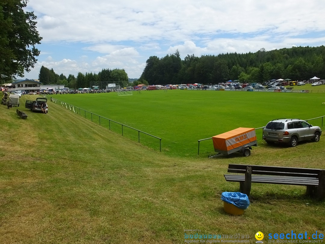 Waldflohmarkt: Mengen-Rosna, 10.07.2016