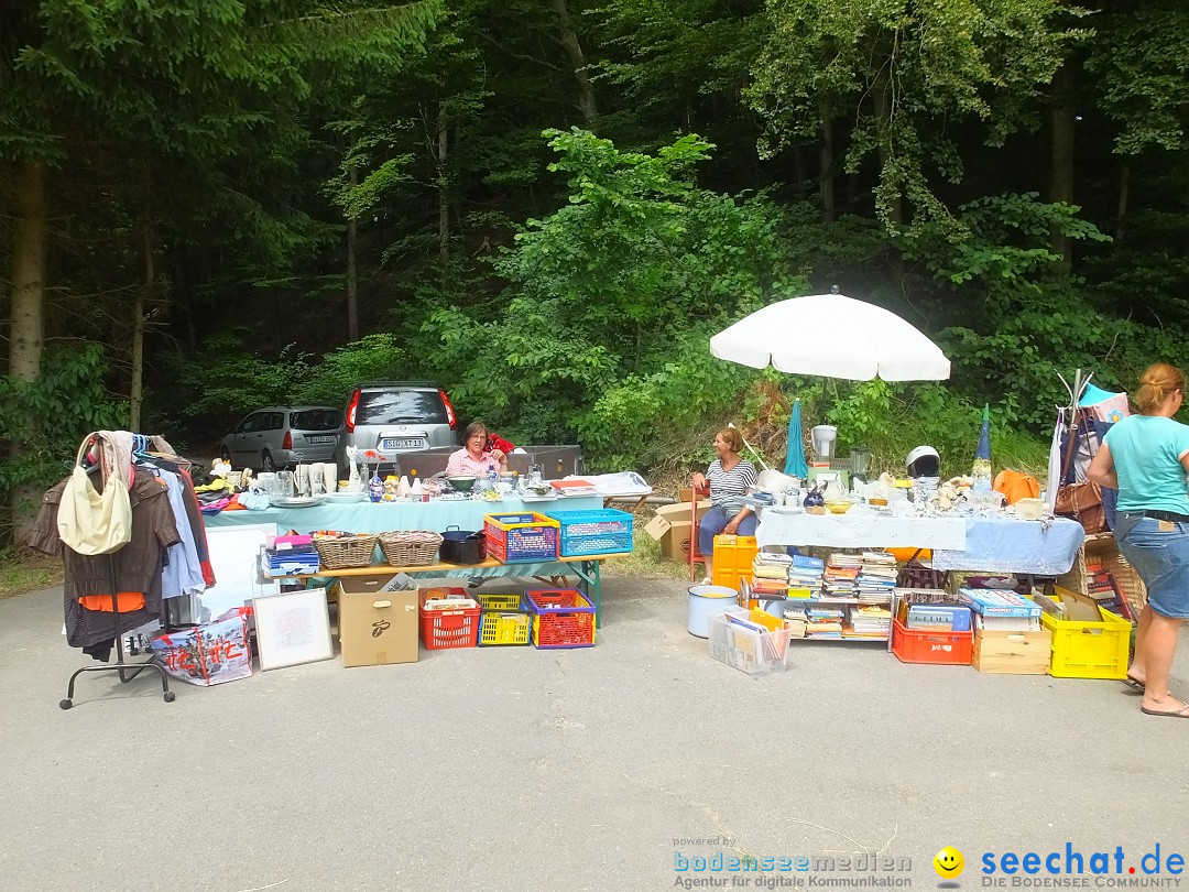 Waldflohmarkt: Mengen-Rosna, 10.07.2016