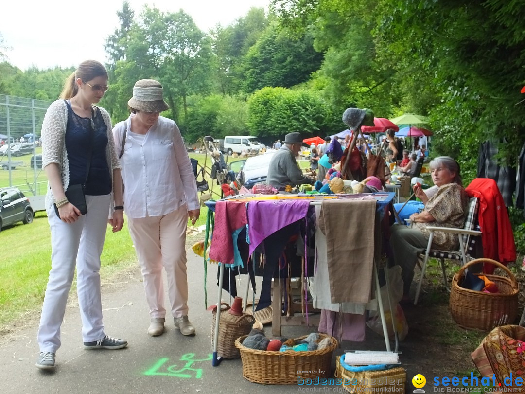 Waldflohmarkt: Mengen-Rosna, 10.07.2016