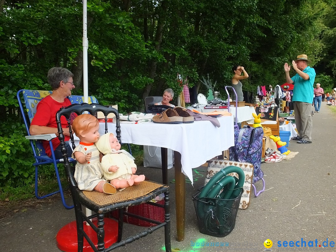 Waldflohmarkt: Mengen-Rosna, 10.07.2016