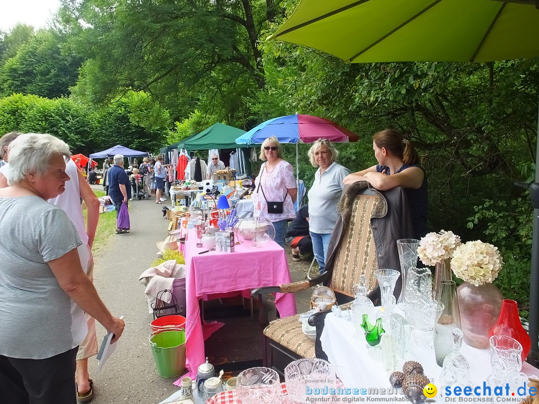 Waldflohmarkt: Mengen-Rosna, 10.07.2016