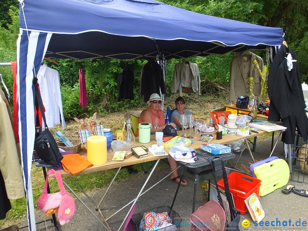 Waldflohmarkt: Mengen-Rosna, 10.07.2016